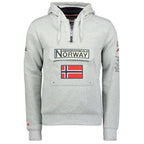 Geographical Norway sweatshirt 3/4 007 M WR059H/GN B-Grey Clothing/Outdoor/Geographical Norway Your Sports Performance