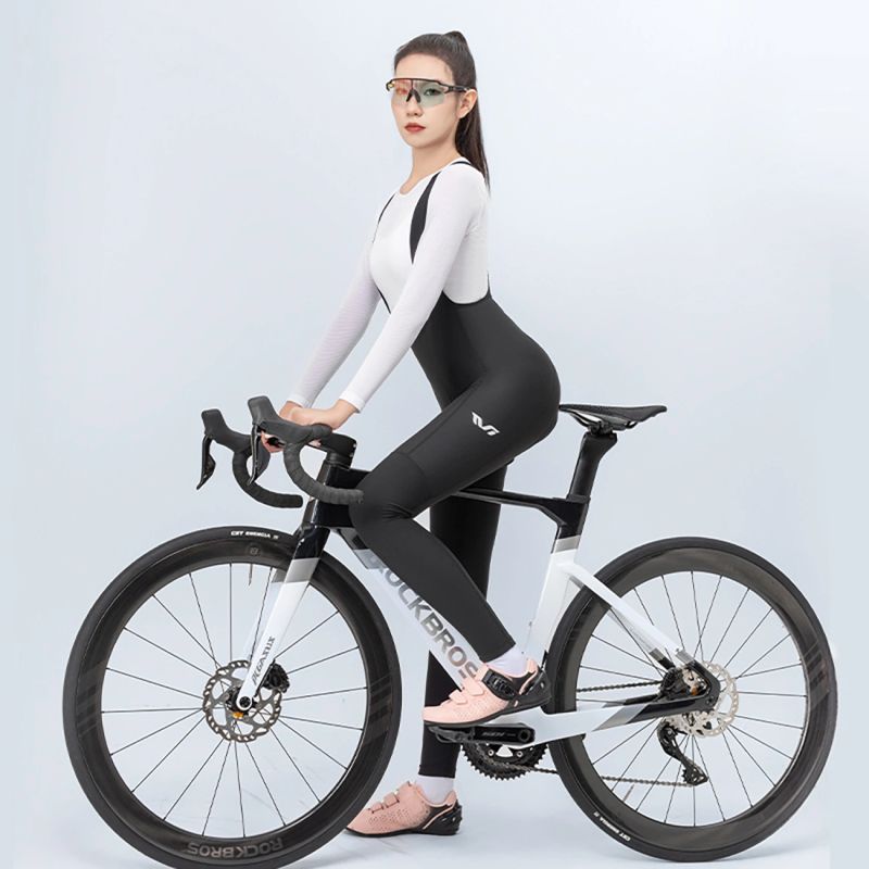Rockbros YDCK005 TVI Women's Cycling Bib Shorts with Pad M - Black