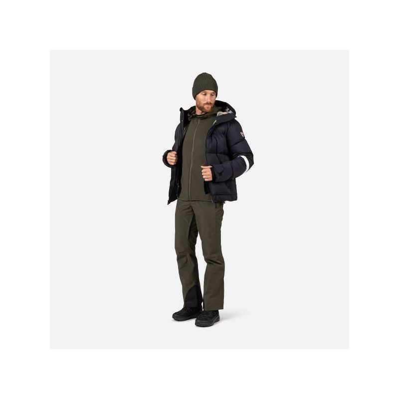 ROSSIGNOL Men's Mid Layer Stretch Hoodie Green