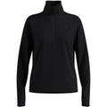 Women’s Odlo ESSENTIAL THERMAL Mid Layer 1/2 Zip Top Black