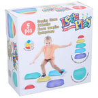 SENSORY PATH 5 PCS EDDY TOYS Sport/Siłownia I Fitness/Akcesoria Do Ćwiczeń/Dyski Sensoryczne Your Sports Performance