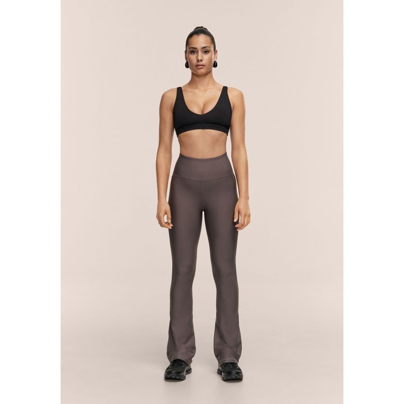 CASALL Women's Flare High Waist Pant, Gray