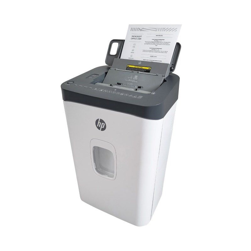 HP ONESHRED Auto 200CC Paper Shredder, White and Gray Urządzenia biurowe/Niszczarki Your Sports Performance