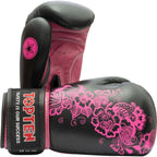 TOP TEN "Ultimate Woman" Boxing Gloves 10 oz White and Pink