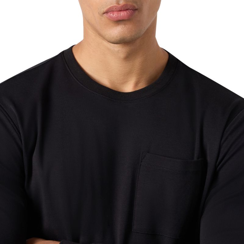 Champion LS Tee Men's T-Shirt Black 222507 KK001