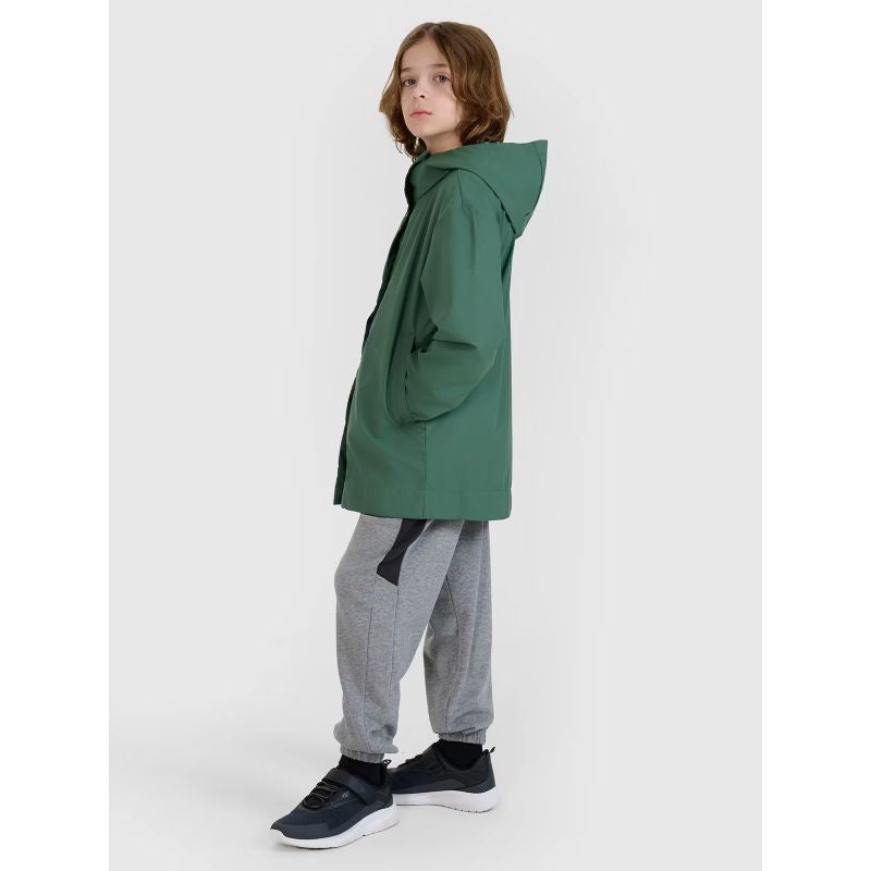 Children's transitional raincoat with rubber coating 4F 4FJWSS25TJACU213-41S *Kategoria tymczasowa Your Sports Performance