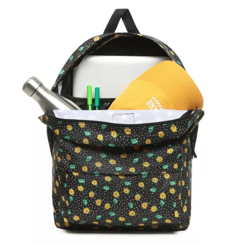 Vans Realm Classic Polka Ditsy School Backpack - VN0A3UI7VCY Akcesoria i sprzęt koszykarski/Torby i plecaki Your Sports Performance