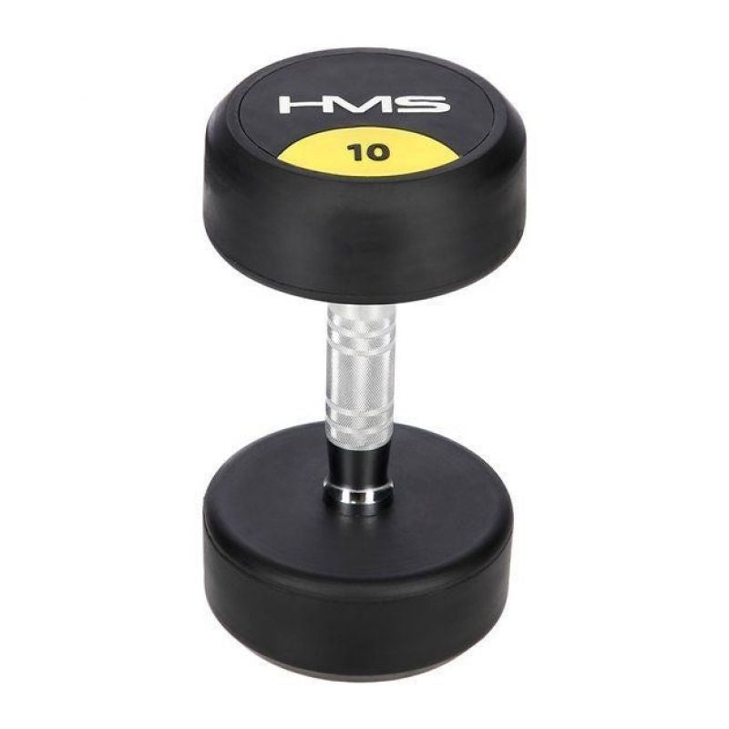Rubber-coated dumbbell 10kg HMS HG PRO 10 In preparation Your Sports Performance