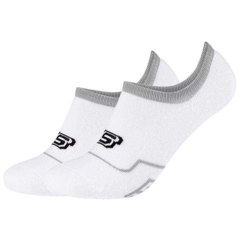 Skechers 2PPK Cushioned Footy Socks SK44011-1000 White 43-46 In preparation Your Sports Performance