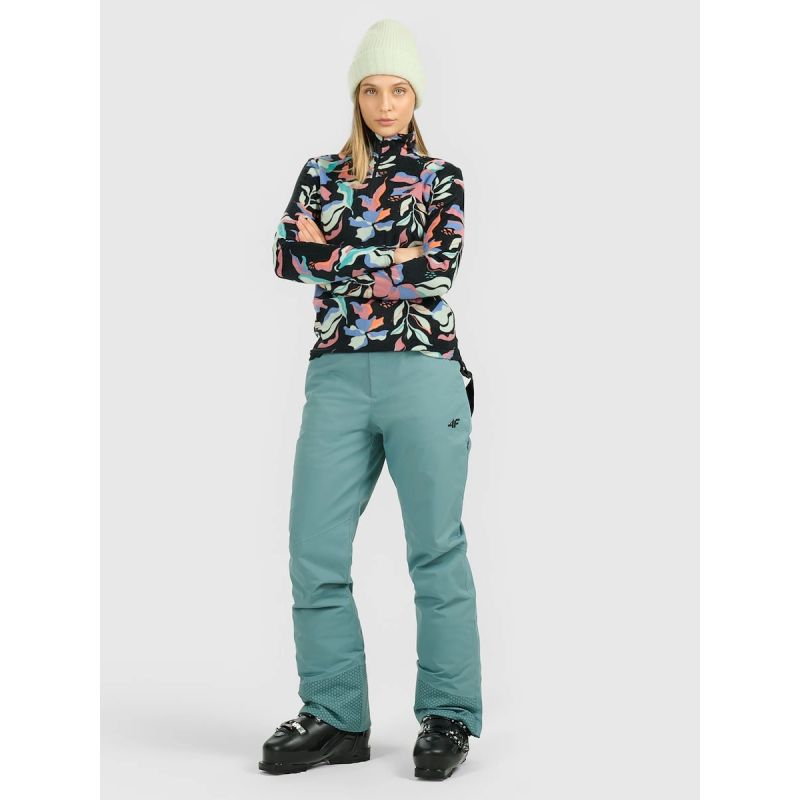 Women's Fleece Thermal Underwear Top 4F 4FRAW25UFLEF094-90A