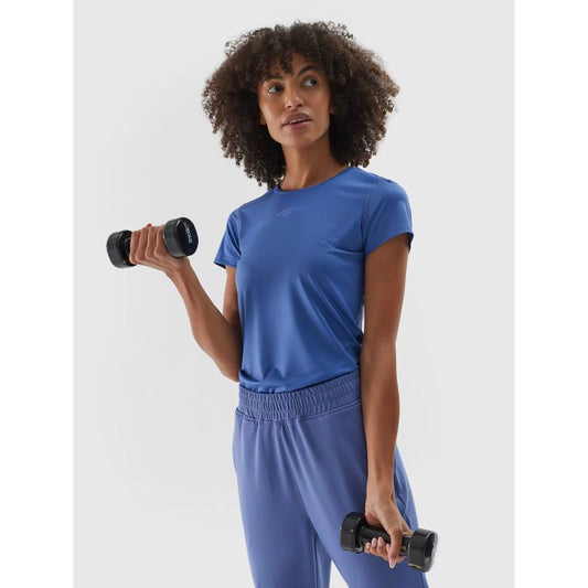 Women's quick-drying regular training T-shirt 4F 4FWAW24TFTSF1011-31S *Kategoria tymczasowa Your Sports Performance