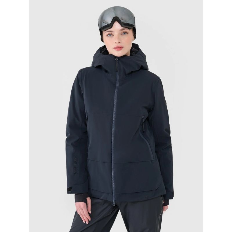 4fpro ski jacket dermizax 20000/20000 membrane women's 4F 4FSAW24TTJAF0860-20S Clothing Your Sports Performance
