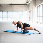 Club fitness mat with holes HMS Premium MFK03 blue-black Accessories/Training equipment Your Sports Performance