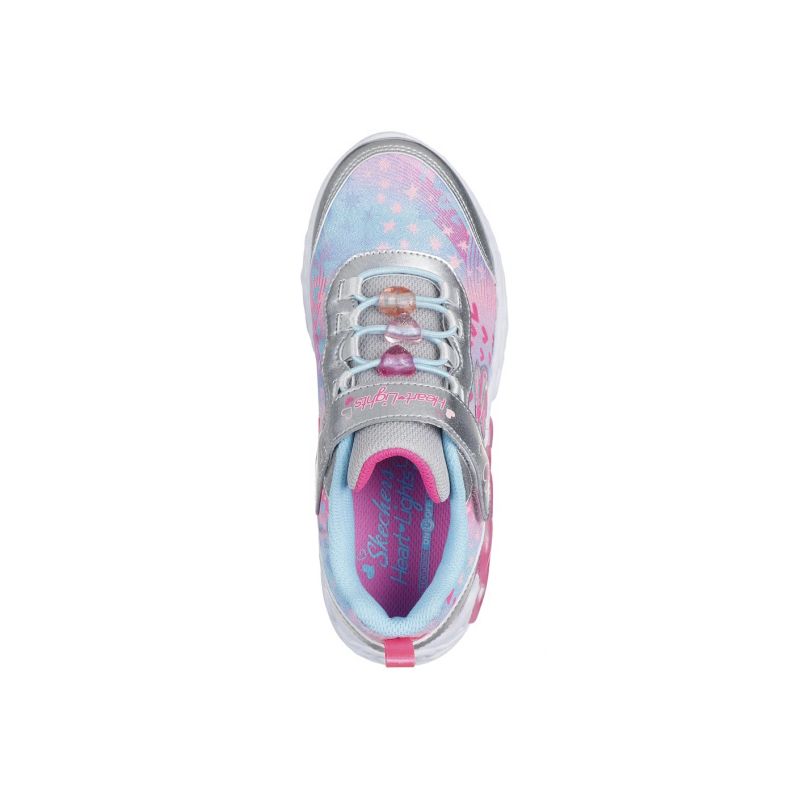 Skechers S-Lights Infinite Heart Lights-Heart Jewels 303261L-SMLT Silver/Multi To be categorized Your Sports Performance