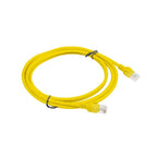 PATCHCORD CAT.5E UTP 2M YELLOW FLUKE PASSED LANBERG 10-PACK Kable, gniazda i wtyki/Patchcable Your Sports Performance