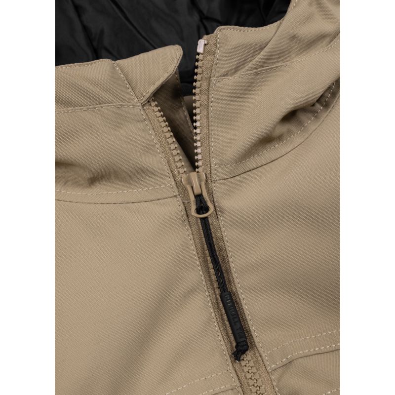 Pit Bull West Coast Balboa II Beige Men's Winter Jacket - 52910925000 Odzież/Odzież na co dzień Your Sports Performance