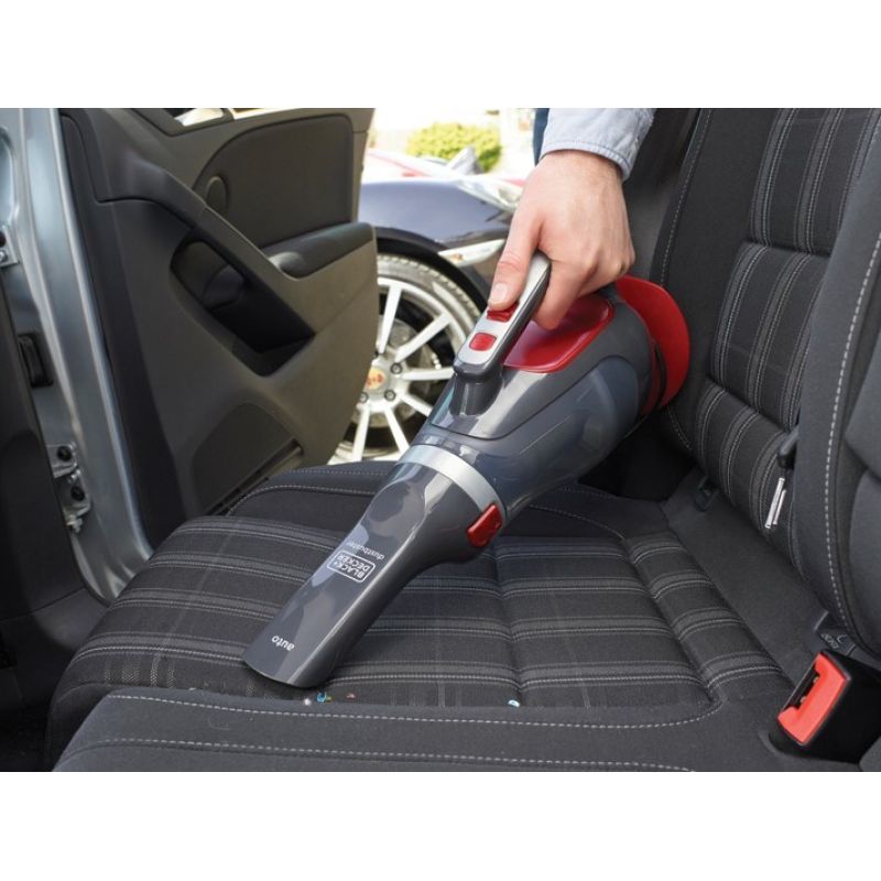 BLACK+DECKER ADV1200-XJ Car Vacuum Cleaner (12W; red-gray) AGD - Produkty/Odkurzacze Your Sports Performance