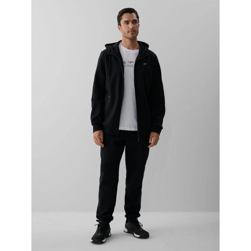 Men's regular hooded sweatshirt 4F 4FKAW26TSWSM3182-20S