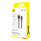 Baseus Dura USB-Type C Cable 60W 1m (Black-Gold) In preparation Your Sports Performance