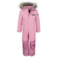 Trollkids Kids Kirkenes Snowsuit for Girls, Snowy, Waterproof, Pink (387-231) Clothing Your Sports Performance