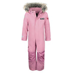 Trollkids Kids Kirkenes Snowsuit for Girls, Snowy, Waterproof, Pink (387-231) Clothing Your Sports Performance