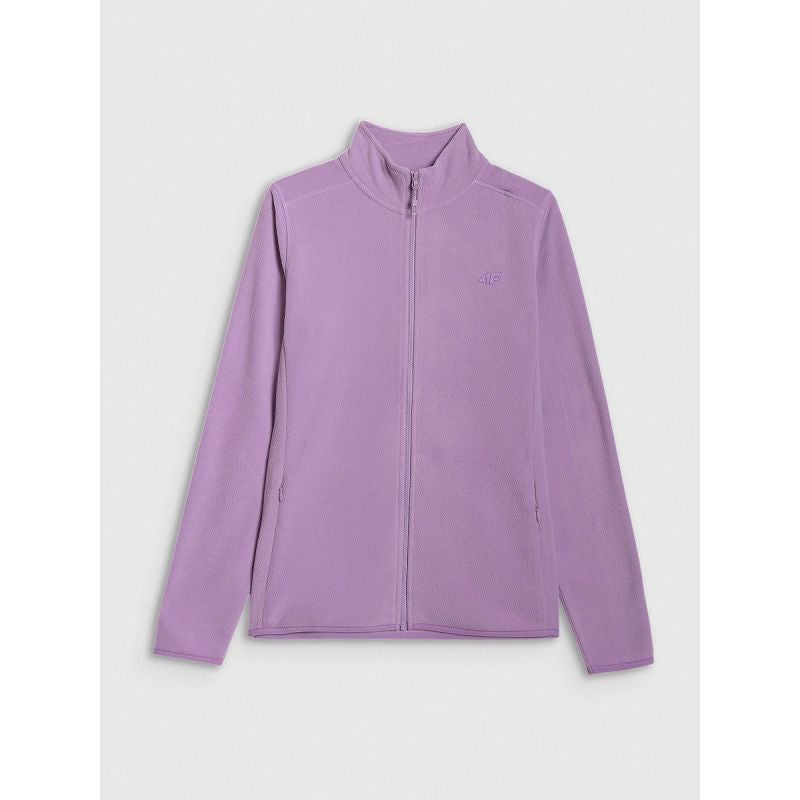 Women’s Slim-Fit Fleece Jacket with Stand-Up Collar 4F 4FRAW25TFLEF496-52S