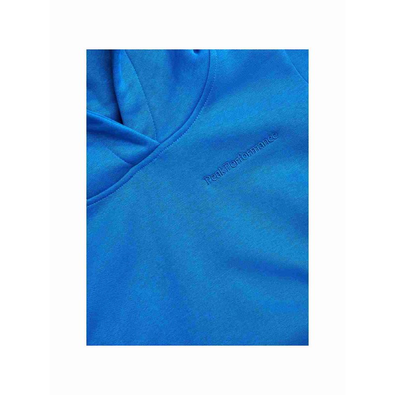 PEAK PERFORMANCE Jr Original Small Logo Hoodie, blue