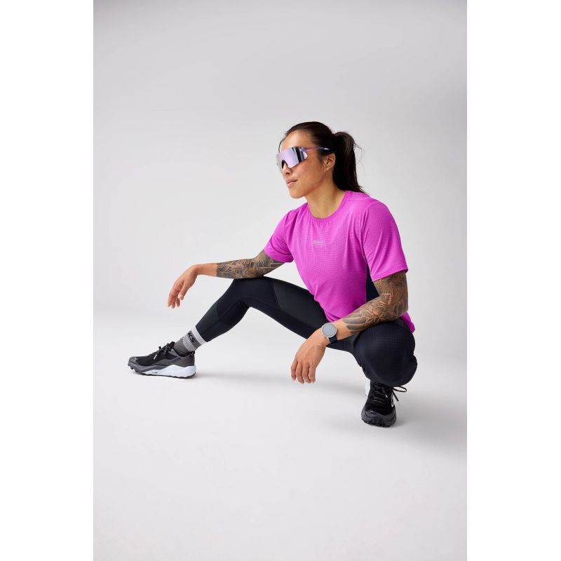 Women's High Point Short Sleeve 2.0 Pink Running Sweatshirt Import z Brooks/Brooks/Bluzy Your Sports Performance