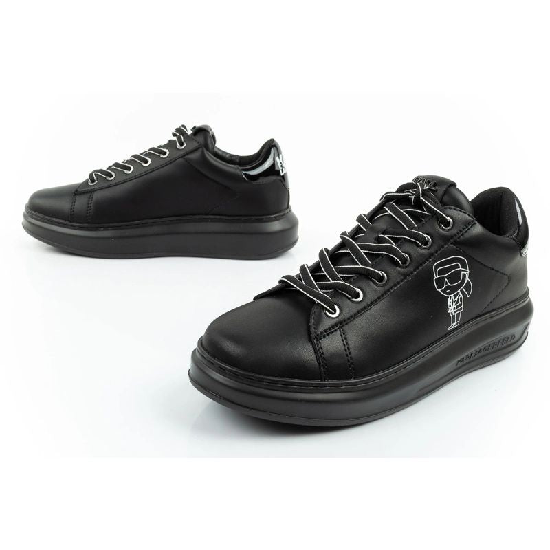 Karl Lagerfeld men's shoes sneakers Kapri natural leather black To be categorized Your Sports Performance