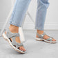 Comfortable Rieker W RKR674 gray sandals Footwear/Lifestyle/Rieker Your Sports Performance