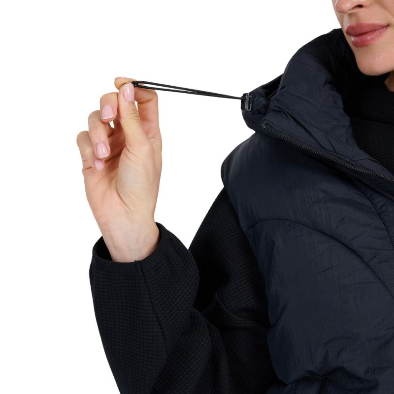 Women's vest 4F F299 deep black 4FWAW25TVJAF299 20S In preparation Your Sports Performance