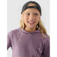 Girls' sweatshirt with hood, open, 4F Junior 4FJWMM00TSWSF1316-51S *Kategoria tymczasowa Your Sports Performance