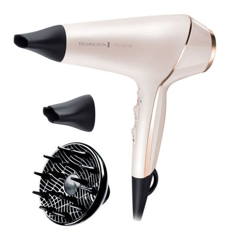 REMINGTON Proluxe AC9140 Hair Dryer (2400W; Pink, Powder Pink) AGD - Produkty/Suszarki do włosów Your Sports Performance