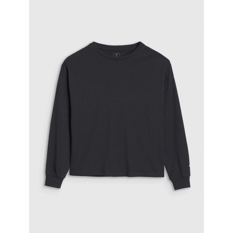 Longsleeve oversize smooth girls 4F 4FJWSS25TLONF377-20S *Kategoria tymczasowa Your Sports Performance
