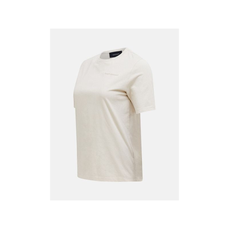 PEAK PERFORMANCE W Original Small Logo Tee, beige