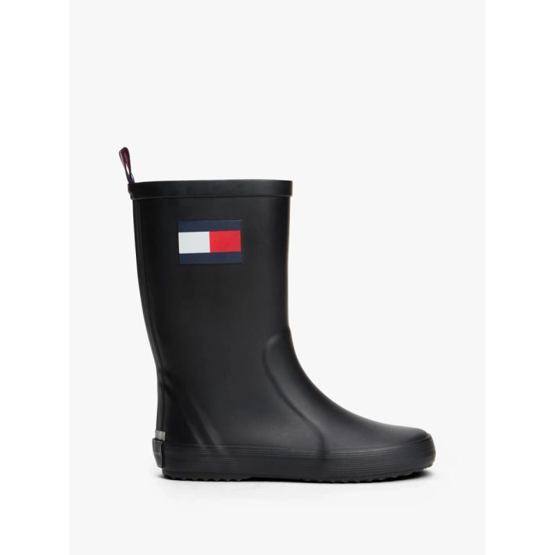 Tommy Hilfiger rain boots FLAG RAIN BOOT T3XC-33923-0047999 BLACK To be categorized Your Sports Performance