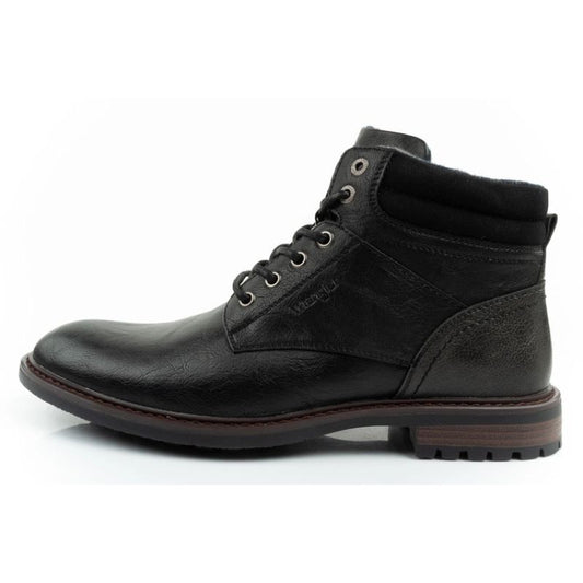 Wrangler George men's shoes Chelsea boots elegant fashionable black In preparation Your Sports Performance