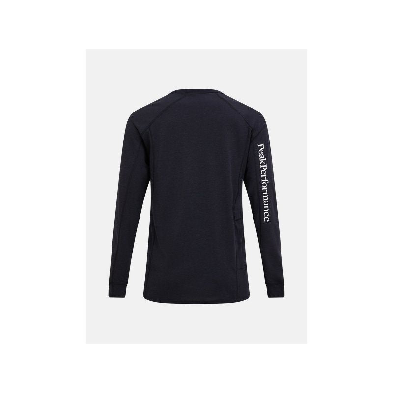 PEAK PERFORMANCE W Trail Wool Blend LS T-Shirt black