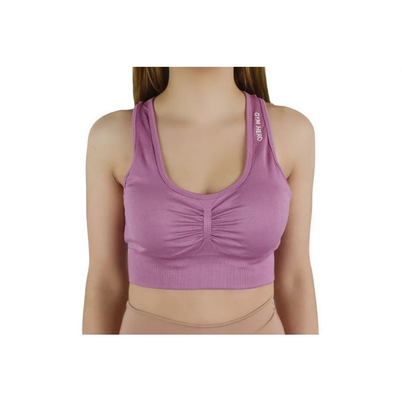 GymHero Miami Cute Bra W BASIC-MAUVE Clothing/Training/GymHero Your Sports Performance