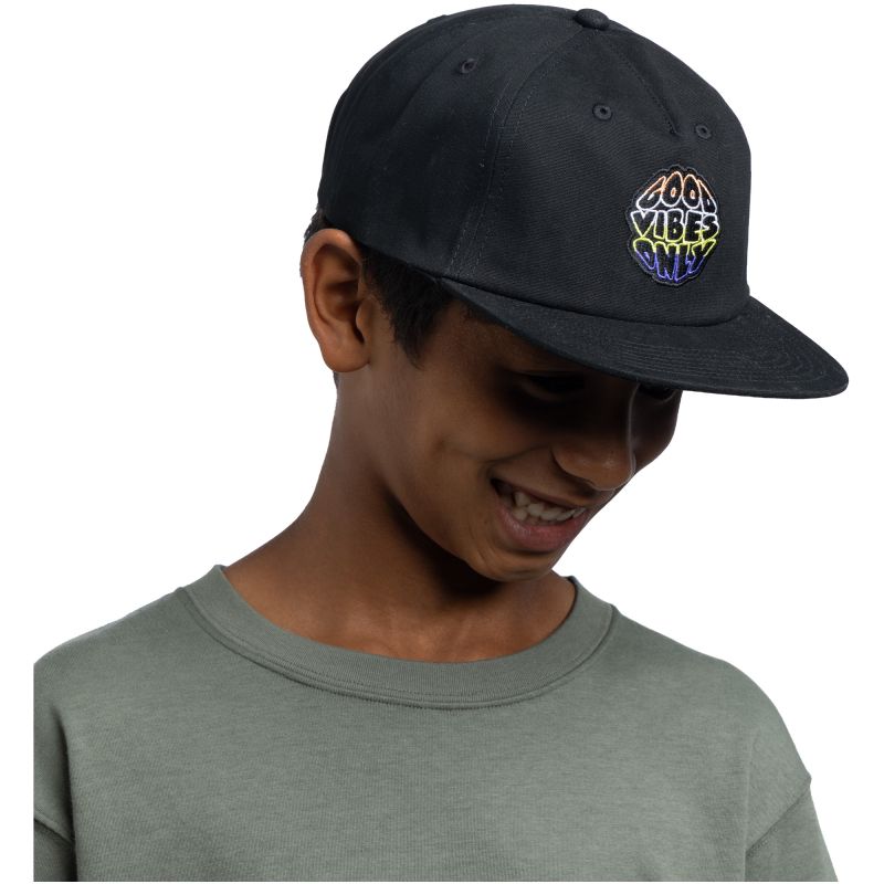 Kids’ Snapback Cap BUFF SNAPBACK CAP SOLID BLACK