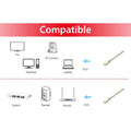 Equip Cat6A Patch Cable 5 pcs S/FTP 2xRJ45 5.00m Platinum Gray Kable, gniazda i wtyki/Patchcable Your Sports Performance