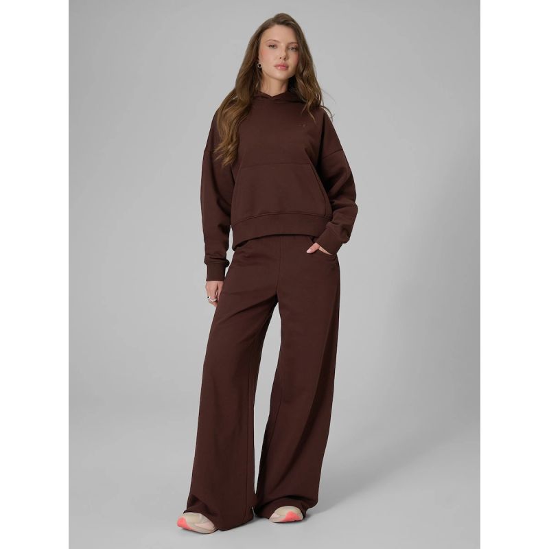 Women's regular hooded sweatshirt 4F 4FRSS26TSWSF2926-80S