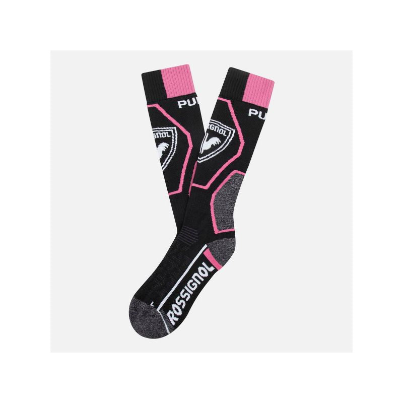 Rossignol W Pure Comfort Socks pink Import z PMSport Your Sports Performance