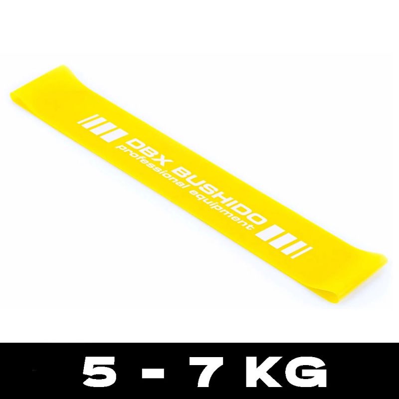 Power Band MINI - Training band for mobility exercises YELLOW 5-7 kg Gumy treningowe Your Sports Performance