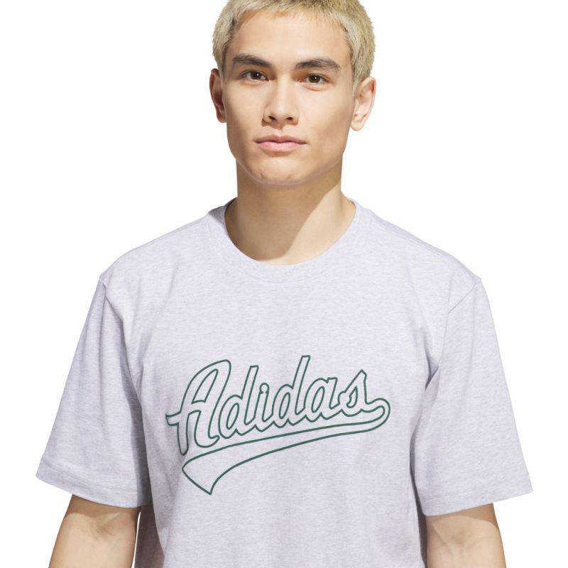 adidas Varsity Tailsweep Graphic Men's T-Shirt Gray KS2179
