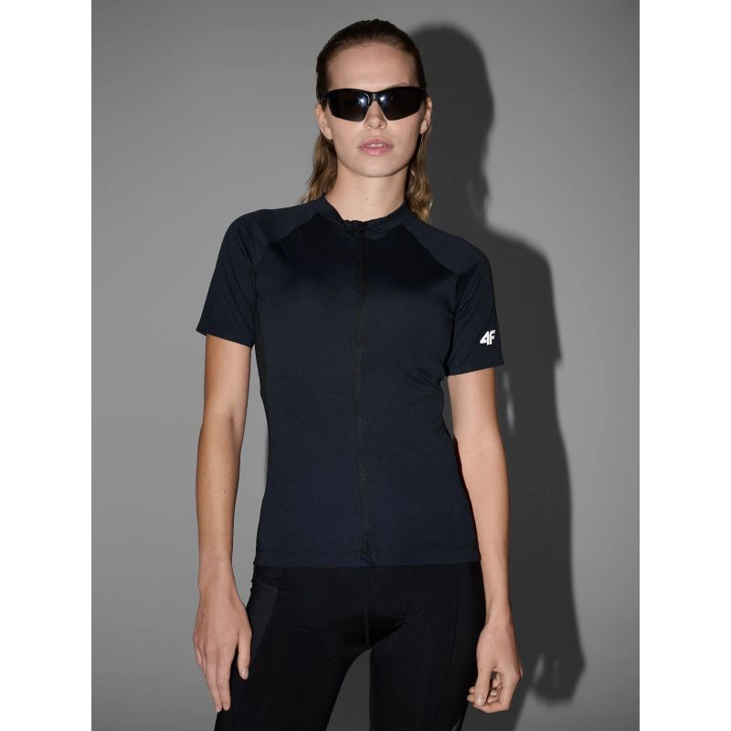 Women's quick-drying cycling jersey 4F 4FWSS25TFTSF1291-20S *Kategoria tymczasowa Your Sports Performance