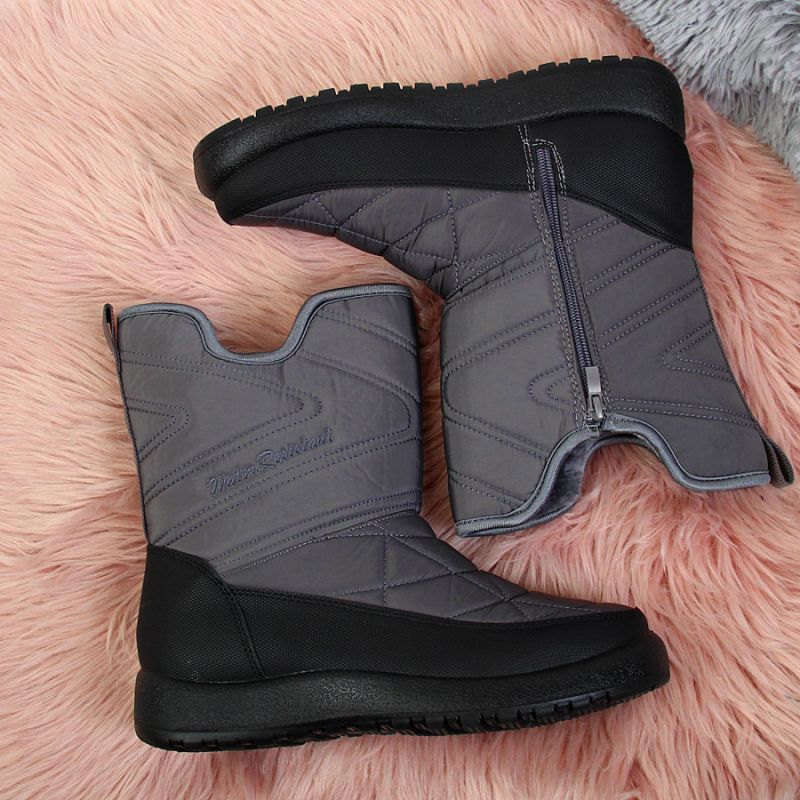 Gray NEWS W EVE309B waterproof snow boots Footwear/Outdoor/News Your Sports Performance