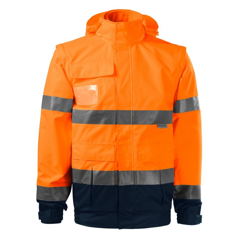 Rimeck HV Guard 4 in 1 M MLI-5V298 jacket fluorescent orange Clothing/Outdoor/Rimeck Your Sports Performance