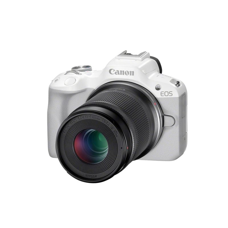 Canon EOS R50, White + RF-S 18-45mm F4.5-6.3 IS STM Kit Mirrorless camera 24.2 MP CMOS 6000 x 4000 px White Aparaty/Lustrzanki cyfrowe Your Sports Performance