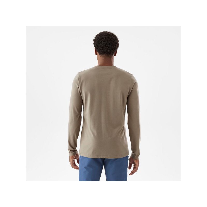MILLET M CHAMONIX TRI TS LS T-shirt brown